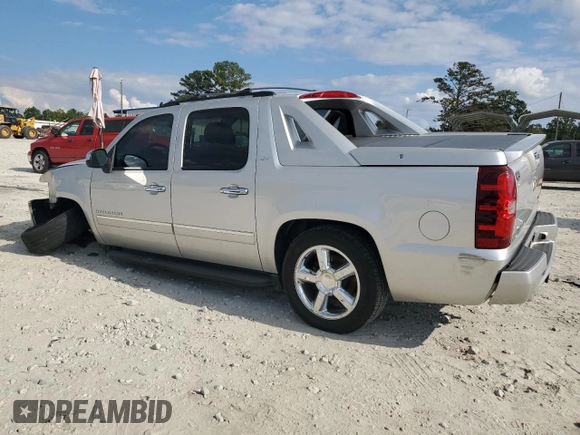 2011 Chevrolet Avalanche LTZ with VIN 3GNTKGE39BG302847, listed as a Copart auction lot 74126814 with 246,301 mi miles and Salvage Title. Bid and sale history available at carsss.com. Image 2.
