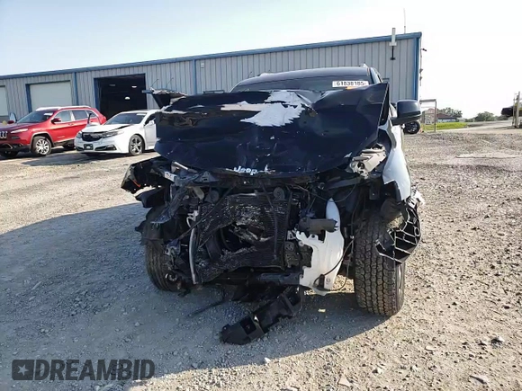 2018 Jeep Grand Cherokee Laredo E with VIN 1C4RJFAG5JC487487, listed as a Copart auction lot 61838185 with 54,297 mi miles and Salvage title. Bid and sale history available at DreamBid. Image 14.