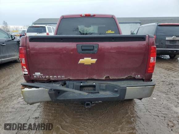 2013 Chevrolet Silverado 1500 LS with VIN 3GCPKREA0DG326588, listed as a Copart auction lot 47166365 with 130,901 mi miles and Clean Title. Bid and sale history available at DreamBid. Image 6.