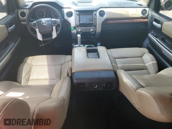 2017 Toyota Tundra Limited with VIN 5TFFW5F12HX223522, listed as a Copart auction lot 59912105 with 94,567 mi miles and Salvage title. Bid and sale history available at DreamBid. Image 8.