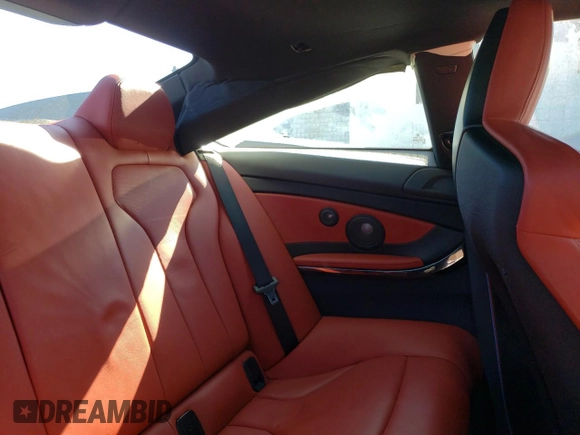 2018 BMW M4 with VIN WBS4Y9C52JAC86351, listed as a Copart auction lot 40470403 with 46,672 mi miles. Bid and sale history available at carsss.com. Image 10.