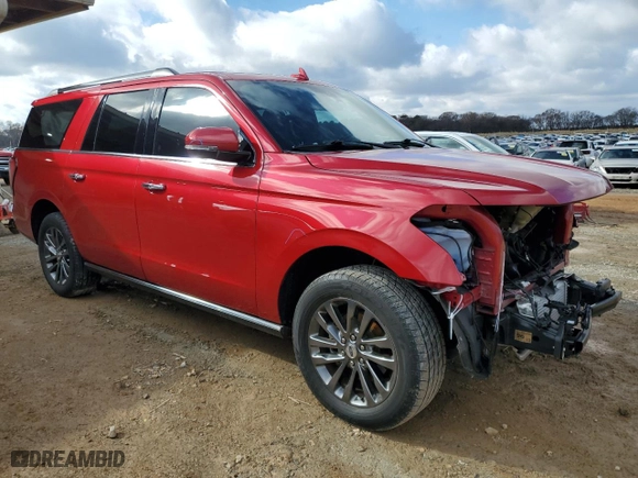 2021 Ford Expedition Max Limited with VIN 1FMJK1KT5MEA48142, listed as a Copart auction lot 84791854 with NaN miles and Salvage Title. Bid and sale history available at carsss.com. Image 4.
