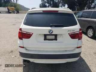 2013 BMW X3 xDrive28i with VIN 5UXWX9C50D0A24548, listed as a Copart auction lot 50700105 with 103,006 mi miles and Clean Title. Bid and sale history available at carsss.com. Image 6.