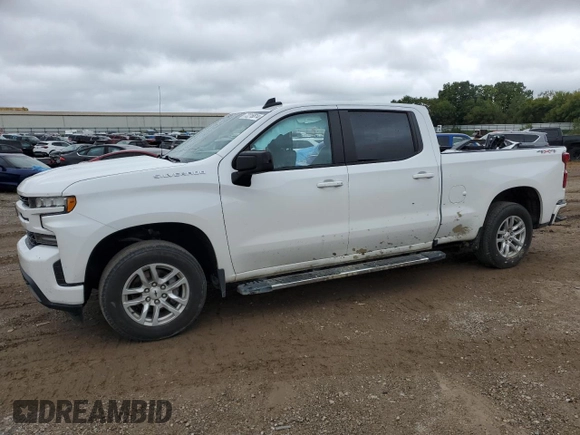 2021 Chevrolet Silverado 1500 RST with VIN 3GCUYEEL7MG466214, listed as a Copart auction lot 72216814 with 68,831 mi miles and Salvage Title. Bid and sale history available at carsss.com. Image 1.