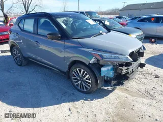 2023 Nissan Kicks SR with VIN 3N1CP5DVXPL520900, listed as a IAAI auction lot 41587131 with NaN miles. Bid and sale history available at carsss.com. Image 1.
