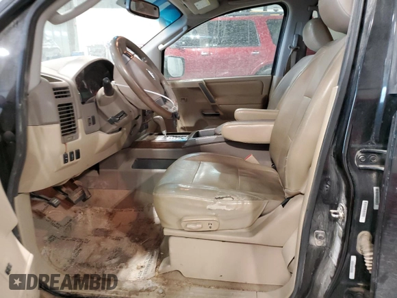 2010 Nissan Titan LE with VIN 1N6BA0EC1AN320311, listed as a Copart auction lot 85157484 with 234,050 mi miles and Salvage Title. Bid and sale history available at carsss.com. Image 7.