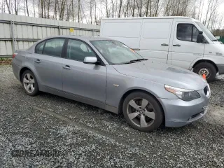 2007 BMW 5 Series 530xi with VIN WBANF73517CY16676, listed as a Copart auction lot 51136895 with Not Provided miles and Clean Title. Bid and sale history available at carsss.com. Image 4.