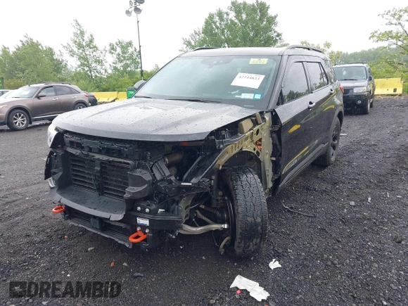 2022 Ford Explorer Timberline z VIN 1FMSK8JH0NGA82571, wystawiony jako IAAI lot #42244823 z przebiegiem 36 858 mil mil oraz . Historia ofert i sprzedaży dostępna na DreamBid. Obrazek 21.