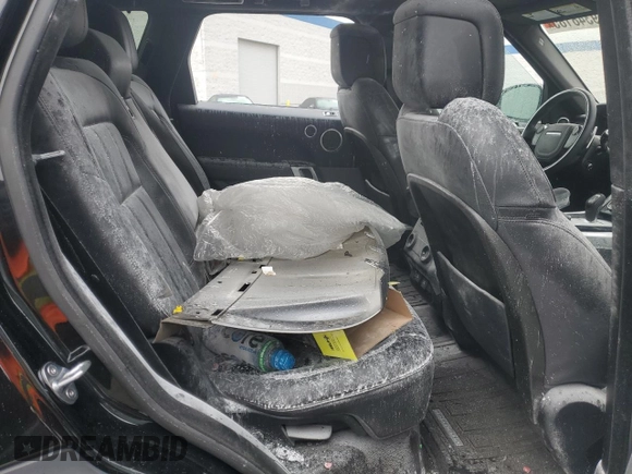 2021 Land Rover Range Rover Sport HSE Silver Edition with VIN SALWR2SU6MA755710, listed as a Copart auction lot 49348185 with 42,871 mi miles and Salvage title. Bid and sale history available at DreamBid. Image 11.