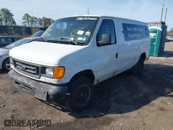 2006 Ford Econoline Cargo with VIN 1FTSE34L16DB26658, listed as a IAAI auction lot 41922999 with Not Provided miles. Bid and sale history available at carsss.com. Image 2.