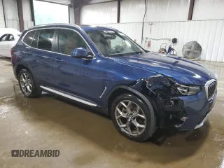 2024 BMW X3 xDrive30i z VIN 5UX53DP04R9V20431, wystawiony jako Copart lot #58739455 z przebiegiem 13 408 mil mil oraz Szkoda całkowita • Salvage title. Historia ofert i sprzedaży dostępna na DreamBid. Obrazek 4.