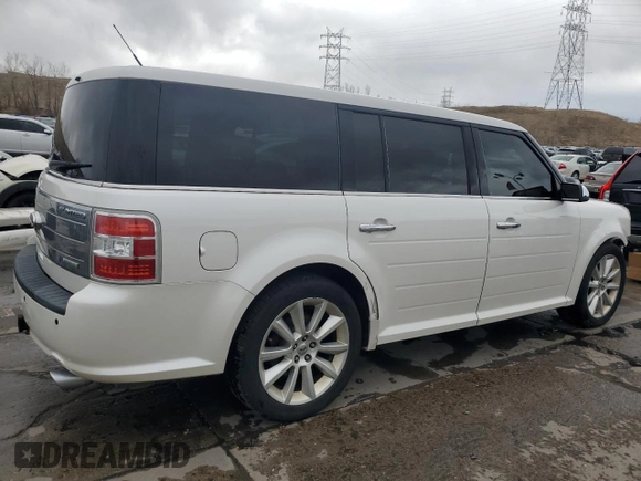 2011 Ford Flex Limited w/Ecoboost with VIN 2FMHK6DT8BBD28185, listed as a Copart auction lot 48962345 with 181,775 mi miles and Salvage Title. Bid and sale history available at carsss.com. Image 3.