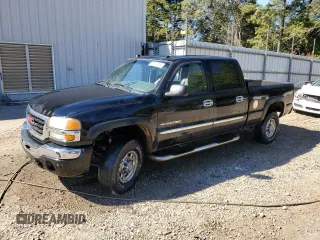 2005 GMC Sierra 2500HD Work Truck with VIN 1GTHC23U05F807434, listed as a Copart auction lot 76317634 with 179,093 mi miles and Salvage title. Bid and sale history available at DreamBid. Image 1.