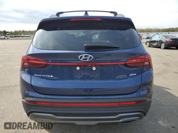 2022 Hyundai Santa Fe XRT with VIN 5NMS6DAJ1NH428625, listed as a Copart auction lot 48947505 with 50,401 mi miles and Salvage Title. Bid and sale history available at carsss.com. Image 6.
