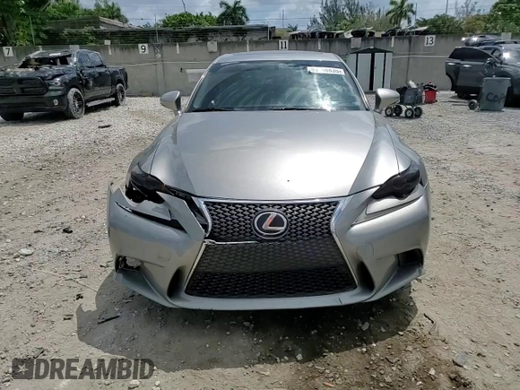 2015 Lexus IS 250 with VIN JTHBF1D20F5077891, listed as a Copart auction lot 53798835 with 126,813 mi miles and Salvage Title. Bid and sale history available at carsss.com. Image 13.