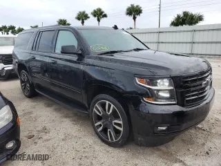 2020 Chevrolet Suburban Premier with VIN 1GNSKJKJ2LR228443, listed as a Copart auction lot 74923704 with 0 mi miles and Non Repairable. Bid and sale history available at carsss.com. Image 4.