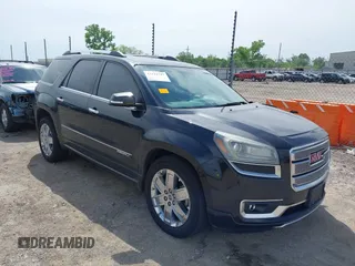 2014 GMC Acadia Denali z VIN 1GKKRTKD2EJ151282, wystawiony jako IAAI lot #42112727 z przebiegiem 197 242 mil mil oraz . Historia ofert i sprzedaży dostępna na DreamBid. Obrazek 1.