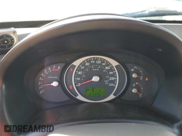 2007 Hyundai Tucson GL with VIN KM8JM72D27U549084, listed as a Copart auction lot 47891985 with 273,927 mi miles and Salvage Title. Bid and sale history available at carsss.com. Image 9.
