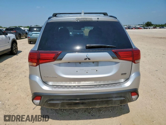 2020 Mitsubishi Outlander SE with VIN JA4AD3A31LJ000942, listed as a Copart auction lot 60103285 with 122,053 mi miles and Salvage title. Bid and sale history available at DreamBid. Image 6.