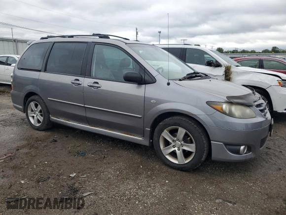 2005 Mazda MPV LX z VIN JM3LW28J550552600, wystawiony jako Copart lot #57882775 z przebiegiem 211 203 mil mil oraz Tytuł czysty. Historia ofert i sprzedaży dostępna na DreamBid. Obrazek 4.