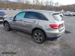 2019 Mercedes-Benz GLC with VIN WDC0G4JB2KV175112, listed as a IAAI auction lot 41909488 with 44,658 mi miles. Bid and sale history available at carsss.com. Image 3.