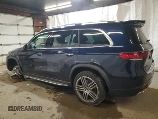 2021 Mercedes-Benz GLS 450 with VIN 4JGFF5KE0MA497741, listed as a Copart auction lot 69575484 with 36,648 mi miles and Salvage title. Bid and sale history available at DreamBid. Image 2.