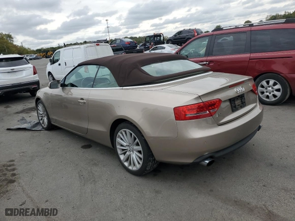 2011 Audi A5 2.0T Premium Plus with VIN WAUJFAFH4BN014184, listed as a Copart auction lot 72683354 with 141,059 mi miles and Clean Title. Bid and sale history available at carsss.com. Image 2.