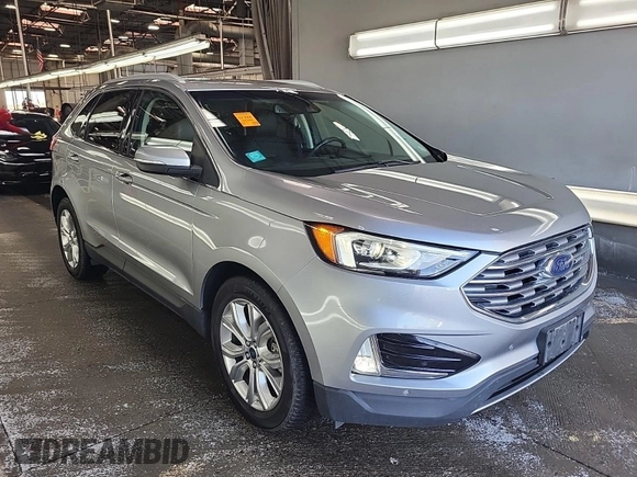 2020 Ford Edge Titanium with VIN 2FMPK4K92LBA30658, listed as a IAAI auction lot 42848998 with 63,460 mi miles and . Bid and sale history available at DreamBid. Image 37.