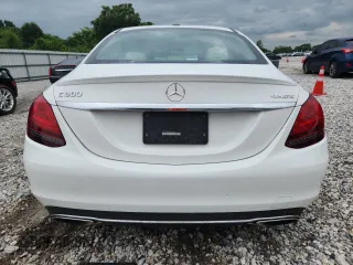 2019 Mercedes-Benz C 300 with VIN 55SWF8EB7KU309453, listed as a Copart auction lot 60750895 with Not provided miles and Salvage title. Bid and sale history available at DreamBid. Image 6.