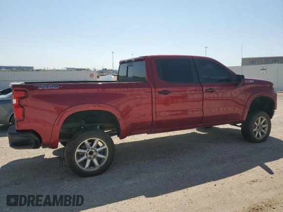 2021 Chevrolet Silverado 1500 LT Trail Boss with VIN 3GCPYFED3MG135125, listed as a Copart auction lot 46894275 with 56,694 mi miles and Salvage Title. Bid and sale history available at DreamBid. Image 3.