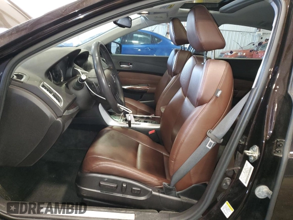 2015 Acura TLX with VIN 19UUB1F3XFA009649, listed as a Copart auction lot 64503734 with 75,859 mi miles and Salvage Title. Bid and sale history available at carsss.com. Image 7.