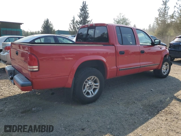 2003 Dodge Dakota Sport with VIN 1D7HL38NX3S350049, listed as a Copart auction lot 70331774 with 159,215 mi miles and Salvage Title. Bid and sale history available at carsss.com. Image 3.