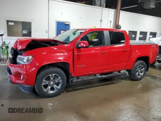 2017 Chevrolet Colorado 4WD Z71 with VIN 1GCGTDENXH1315539, listed as a Copart auction lot 58770365 with 127,509 mi miles and Salvage title. Bid and sale history available at DreamBid. Image 1.