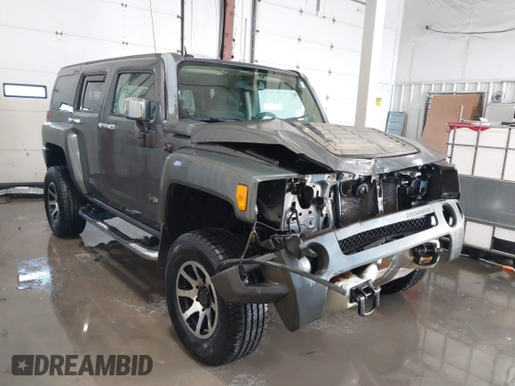 2008 Hummer H3 Luxury with VIN 5GTEN13E588170171, listed as a IAAI auction lot 41391484 with 204,241 mi miles and . Bid and sale history available at DreamBid. Image 1.