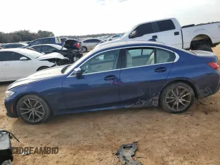 2020 BMW 3 Series 330i xDrive with VIN 3MW5R7J08L8B19912, listed as a Copart auction lot 42460805 with 29,521 mi miles and Salvage Title. Bid and sale history available at carsss.com. Image 1.