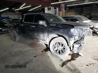 2019 Chevrolet Silverado 1500 High Country with VIN 1GCUYHED8KZ140297, listed as a Copart auction lot 42610235 with 63,503 mi miles and Salvage Title. Bid and sale history available at carsss.com. Image 4.