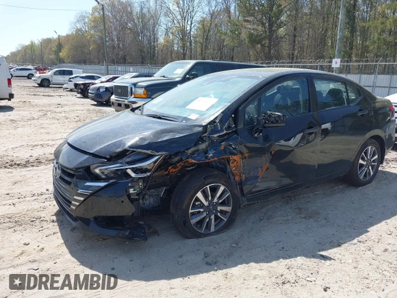 2024 Nissan Versa S with VIN 3N1CN8DV9RL849940, listed as a IAAI auction lot 41910940 with 5,087 mi miles and . Bid and sale history available at DreamBid. Image 6.