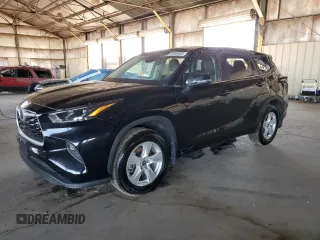 2024 Toyota Highlander LE with VIN 5TDKDRBH6RS529595, listed as a Copart auction lot 66499055 with 28,339 mi miles and Non repairable. Bid and sale history available at DreamBid. Image 1.