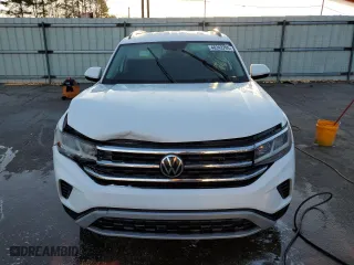 2021 Volkswagen Atlas 3.6L V6 SE w/Technology with VIN 1V2HR2CA6MC532834, listed as a Copart auction lot 48243785 with 95,387 mi miles and Salvage Title. Bid and sale history available at carsss.com. Image 5.