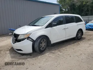 2013 Honda Odyssey EX z VIN 5FNRL5H43DB055987, wystawiony jako Copart lot #54001985 z przebiegiem 162 448 mil mil oraz Szkody całkowita. Historia ofert i sprzedaży dostępna na DreamBid. Obrazek 1.