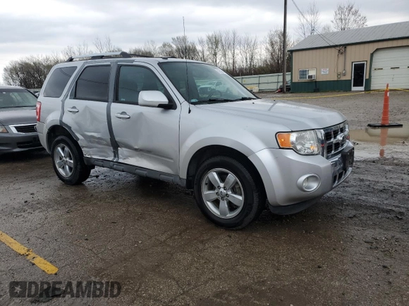 2012 Ford Escape Limited with VIN 1FMCU0E76CKA83025, listed as a Copart auction lot 51516815 with 91,433 mi miles and Salvage Title. Bid and sale history available at carsss.com. Image 4.