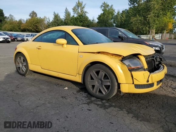 2004 Audi TT with VIN TRUSC28N441014615, listed as a Copart auction lot 74285454 with 123,068 mi miles and Salvage Title. Bid and sale history available at carsss.com. Image 4.