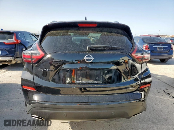 2023 Nissan Murano SV z VIN 5N1AZ2BJ4PC115006, wystawiony jako Copart lot #57662715 z przebiegiem 40 681 mil mil oraz Szkoda całkowita • Salvage title. Historia ofert i sprzedaży dostępna na DreamBid. Obrazek 6.