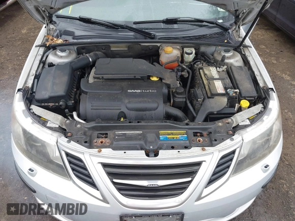 2008 Saab 9-3 with VIN YS3FB79Y586008943, listed as a IAAI auction lot 41772083 with 117,697 mi miles. Bid and sale history available at carsss.com. Image 10.
