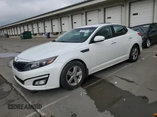 2015 Kia Optima LX with VIN 5XXGM4A74FG503933, listed as a Copart auction lot 63073965 with 126,482 mi miles and Salvage title. Bid and sale history available at DreamBid. Image 1.