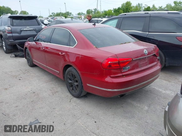2016 Volkswagen Passat S with VIN 1VWAS7A39GC047145, listed as a IAAI auction lot 42306897 with 196,420 mi miles and . Bid and sale history available at DreamBid. Image 3.