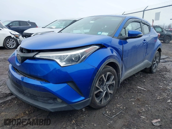 2018 Toyota C-HR XLE with VIN NMTKHMBXXJR001608, listed as a IAAI auction lot 41785723 with 138,047 mi miles. Bid and sale history available at carsss.com. Image 18.