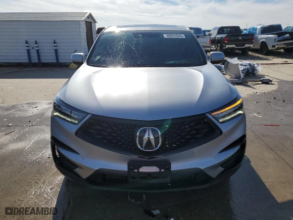 2021 Acura RDX w/A-Spec Package with VIN 5J8TC1H63ML019389, listed as a Copart auction lot 88953545 with 21,350 mi miles and Clean Title. Bid and sale history available at carsss.com. Image 5.