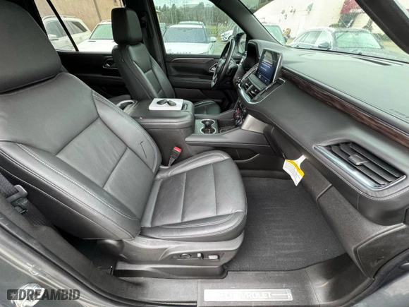 2021 Chevrolet Tahoe LT with VIN 1GNSCNKD6MR216635, listed as a Copart auction lot 52551075 with 164,015 mi miles and Clean Title. Bid and sale history available at carsss.com. Image 5.