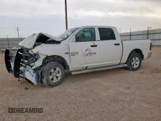 2020 Ram 1500 Tradesman with VIN 1C6RR7KT6LS118566, listed as a Copart auction lot 59810125 with 91,675 mi miles and Salvage title. Bid and sale history available at DreamBid. Image 1.